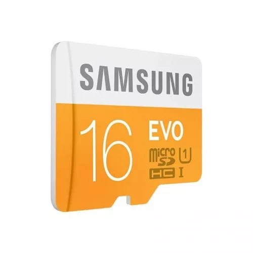 Карта памет MicroSDHC Samsung EVO 16GB, Class 10