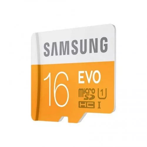Карта памет MicroSDHC Samsung EVO 16GB, Class 10