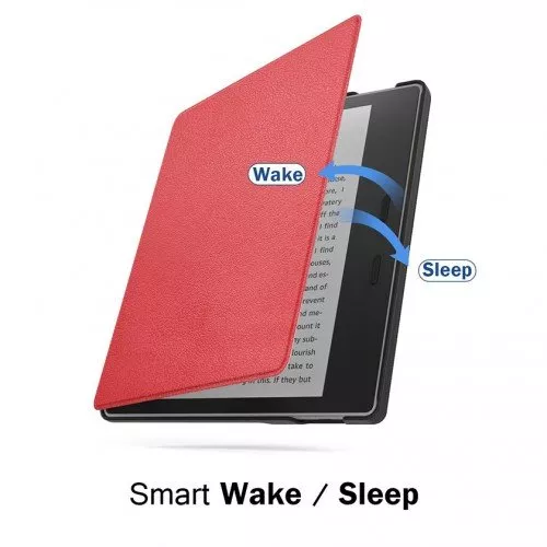 Калъф Premium за Kindle Oasis 7", Червен