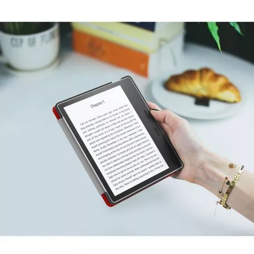 Калъф Premium за Kindle Oasis 7", Червен