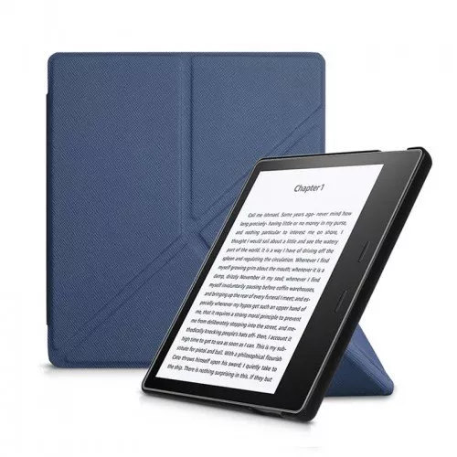 Калъф Origami за Kindle Oasis 7", Тъмносин