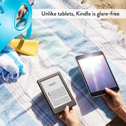 Kindle 6 Glare(2016), 8th Gen, Touch, Wi-Fi, Черен