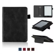 Калъф GARV Magnetic за Kindle Glare (2016), Kobo Clara HD, Черен