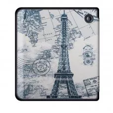 Калъф Origami за Kobo Libra H2o, Eiffel Tower