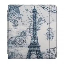 Калъф Slim за Kobo Libra H2o, Eiffel Tower