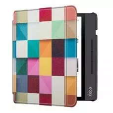 Калъф Slim за Kobo Libra H2o, Squares