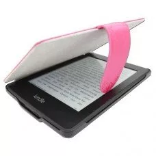 Калъф за Kindle Paperwhite с щампи на пеперуди, Розов