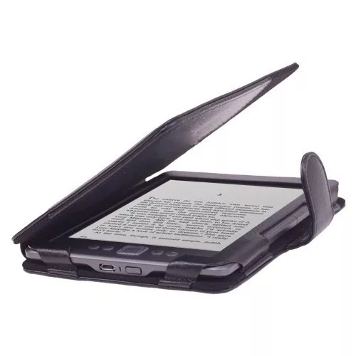 Калъф за Kindle 4/5 с магнитно закопчаване, Черен