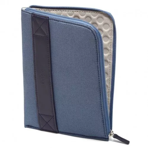 Калъф за Kindle с цип, Син