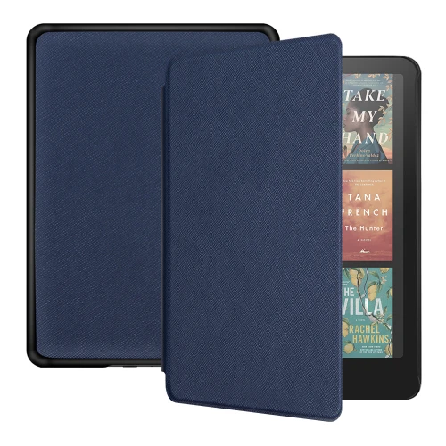 Калъф GARV Smart за Kindle ColorSoft, Тъмносин