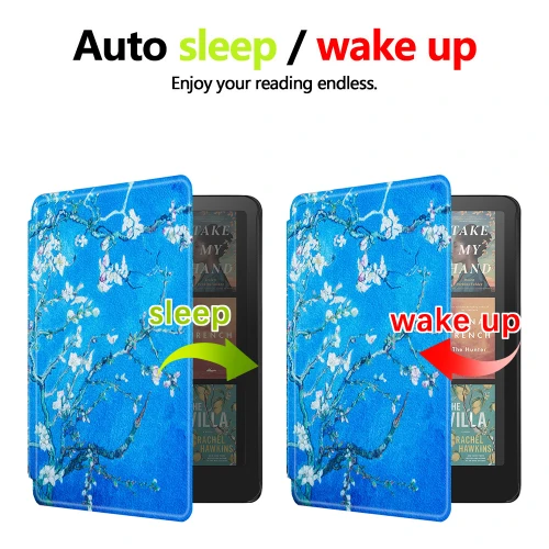 Калъф GARV Slim за Kindle ColorSoft, Almond Tree