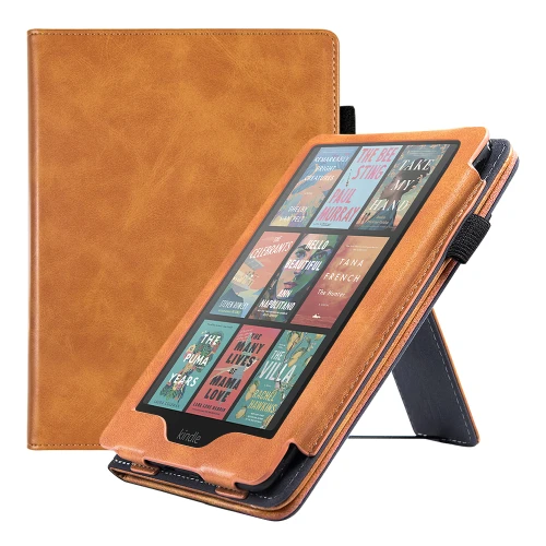 Калъф GARV Stand за Kindle ColorSoft, Кафяв