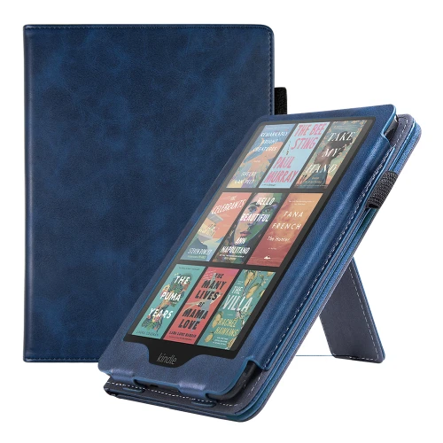 Калъф GARV Stand за Kindle ColorSoft, Тъмносин