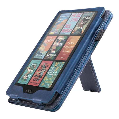 Калъф GARV Stand за Kindle ColorSoft, Тъмносин