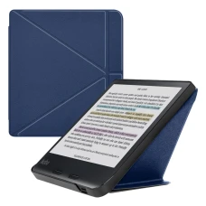 Калъф GARV Origami за Kobo Libra Colour, Тъмносин