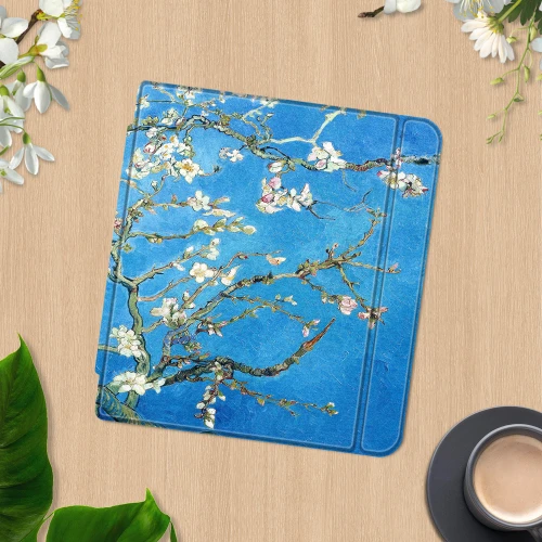 Калъф GARV Slim за Kobo Libra Colour, Almond Tree