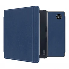 Калъф GARV Slim за Kobo Libra Colour, Тъмносин