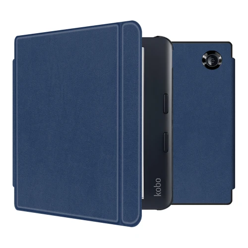 Калъф GARV Slim за Kobo Libra Colour, Тъмносин