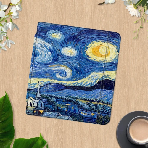 Калъф GARV Slim за Kobo Libra Colour, Starry Night