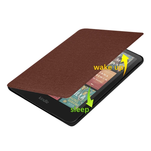 Калъф GARV Clarity за Kindle Paperwhite 2024, Кафяв