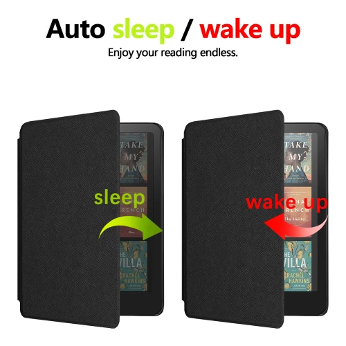 Смарт Калъф за Amazon Kindle Paperwhite 2024 7 12 Gen Signature Edition - Черен, Марка GARV