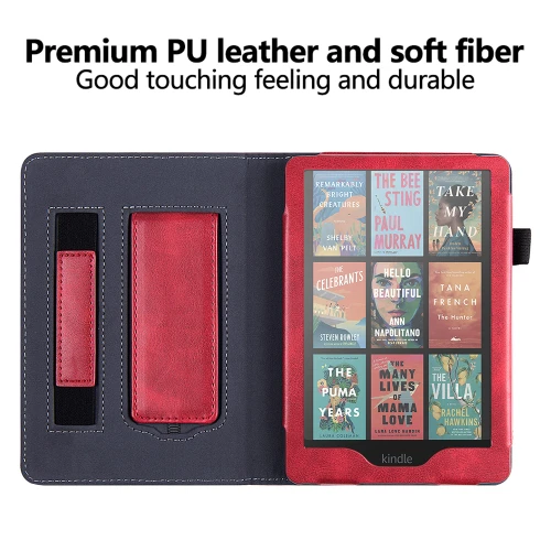 Калъф GARV Stand за Kindle Paperwhite 2024, Червен