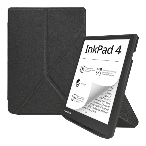 Калъф GARV Origami за Pocketbook InkPad 4, Черен