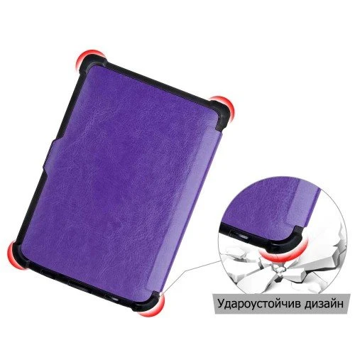 Калъф GARV Business за PocketBook Basic Lux 2, Лилав