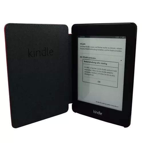 Класически калъф за Kindle Paperwhite, Червен