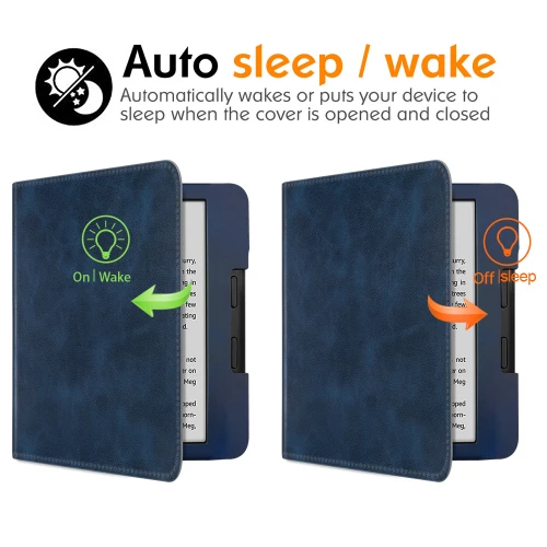 Калъф GARV Stand за Tolino Epos 3, Тъмносин