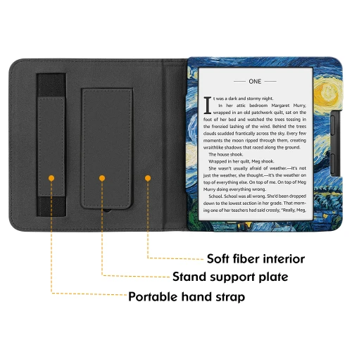 Калъф GARV Stand за Tolino Epos 3, Starry Night