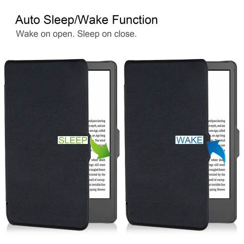 Калъф GARV Slim за Tolino Shine 4, Черен