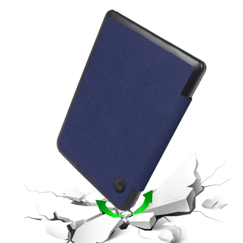 Калъф GARV Slim за Tolino Shine Color, Тъмносин