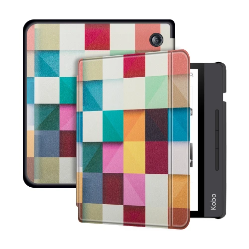 Калъф GARV Slim за Tolino Vision 5, Squares