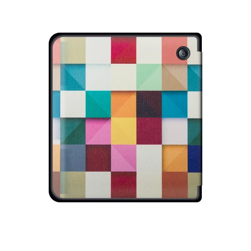 Калъф GARV Slim за Tolino Vision 5, Squares