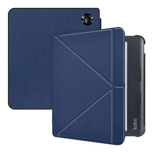 Калъф GARV Origami за Tolino Vision Color, Тъмносин