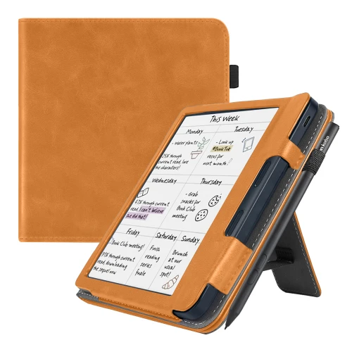 Калъф GARV Stand за Tolino Vision Color, Кафяв