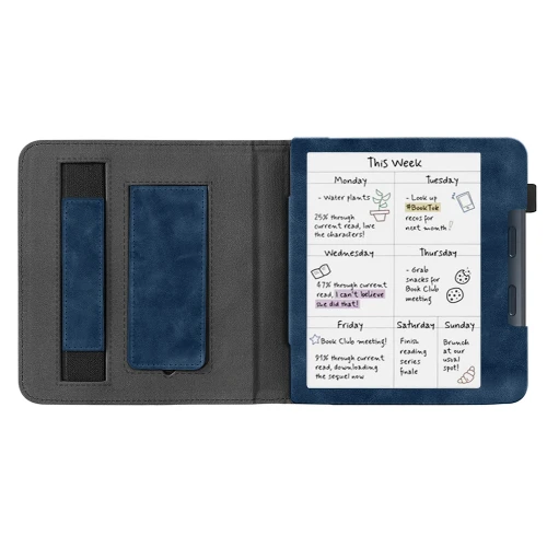 Калъф GARV Stand за Tolino Vision Color, Тъмносин