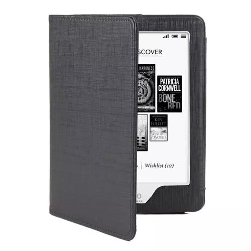 Калъф за Kobo Glo 6" с магнитно закопчаване, Черен Калъф за Kobo Glo 6" с магнитно закопчаване, Черен