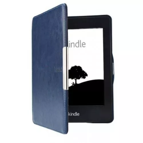 Калъф Business за Kindle Paperwhite 1/2/3, Тъмносин Калъф Business за Kindle Paperwhite 1/2/3, Тъмносин