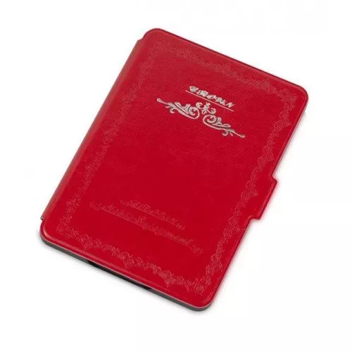 Калъф Vintage book за Kindle Touch 2014, Червен