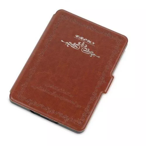 Калъф Vintage book за Kindle Touch 2014, Кафяв
