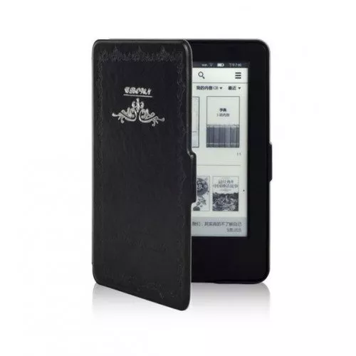 Калъф Vintage book за Kindle Touch 2014, Черен