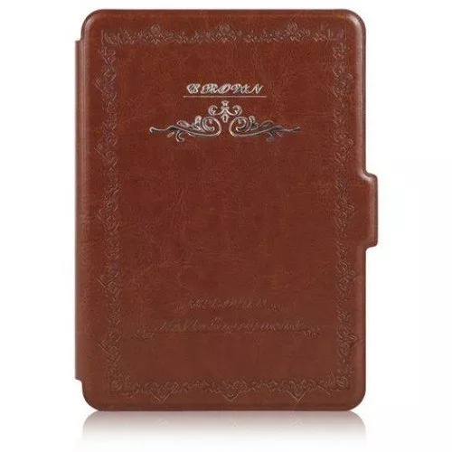 Калъф Vintage book за Kindle Touch 2014, Кафяв
