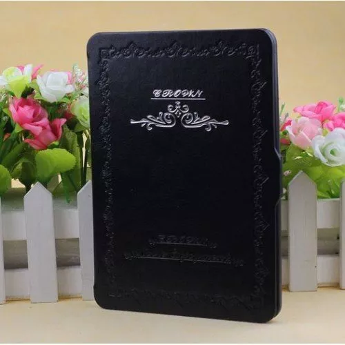Калъф Vintage Book за Kindle Paperwhite, Черен