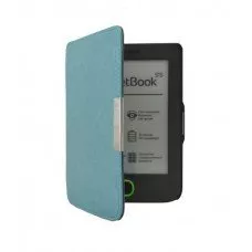 Луксозен калъф за Pocketbook Mini 515, Синьо-зелен
