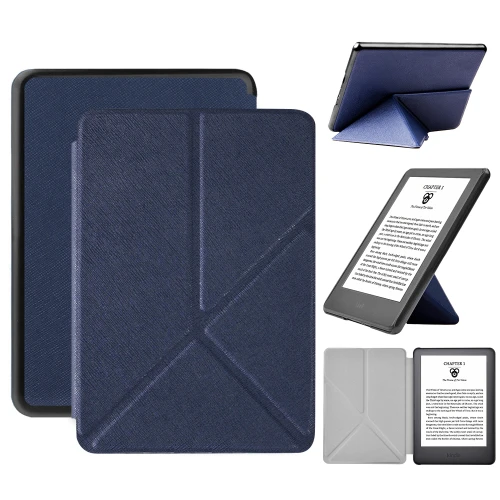 Калъф GARV Origami за Kindle 2022, Тъмносин