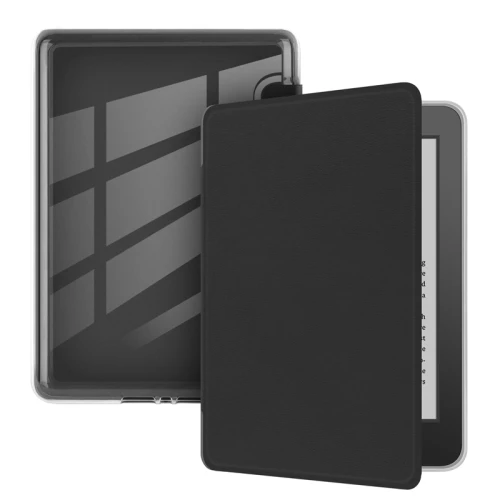 Калъф GARV Hybrid Protect за Kindle Paperwhite 2024, Черен Калъф GARV Hybrid Protect за Kindle Paperwhite 2024, Черен