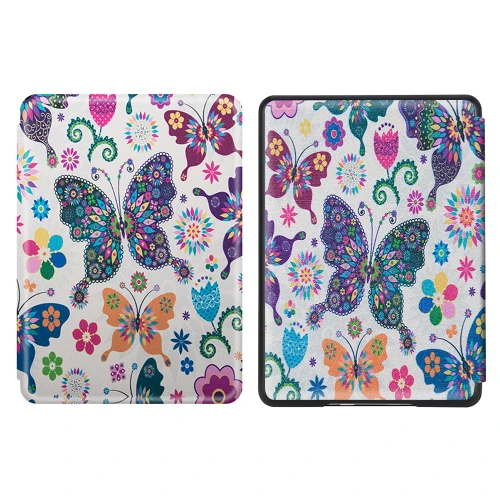 Калъф GARV Slim за Kindle Paperwhite 2024 7", Butterfly