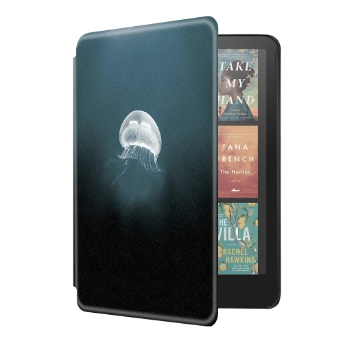 Калъф GARV Slim за Kindle Paperwhite 2024 7", Ethereal Jellyfish